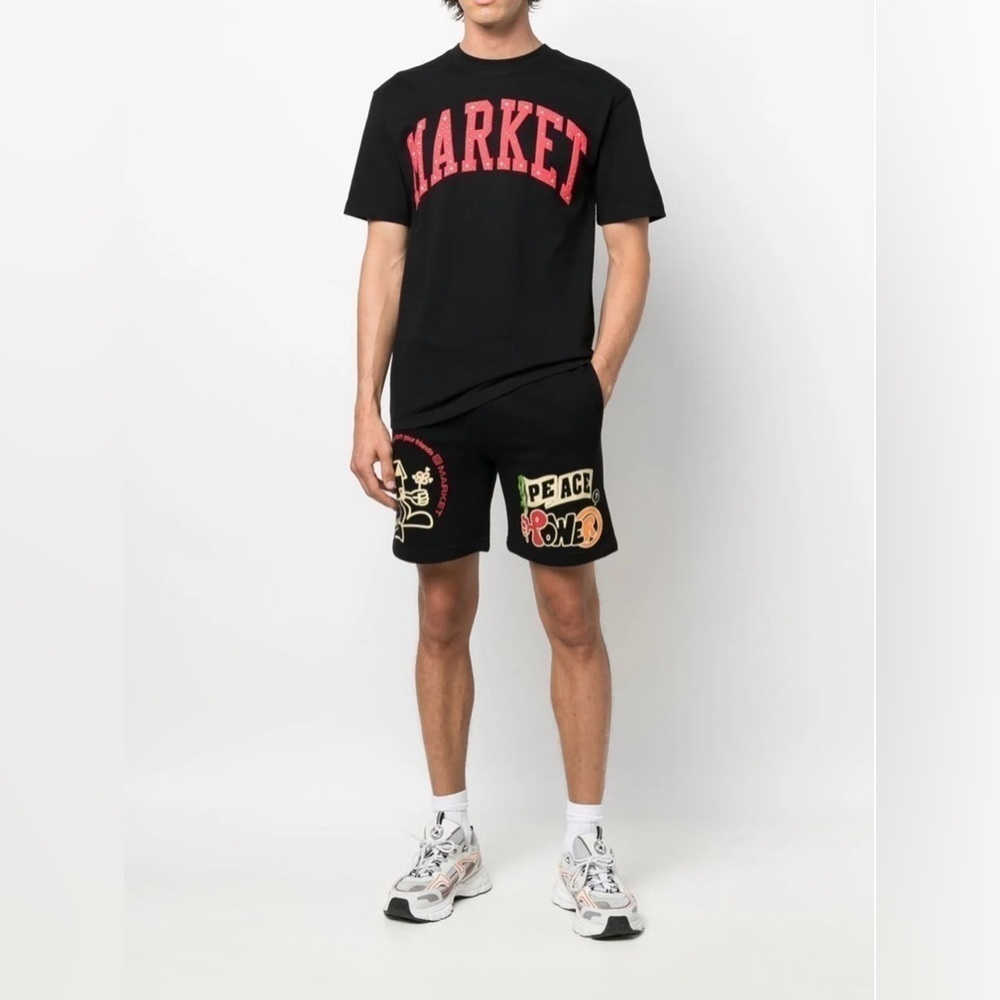 MARKET Chinatown Arc Puff Logo T-Shirt